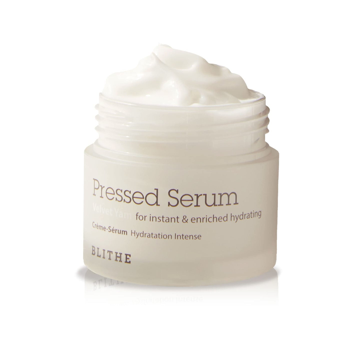 BLITHE Pressed Serum Tundra Chaga With Peptide & Collagen | Korean Moisturizer | Anti Aging Cream & Skin Tightening Cream for Face | Formula for an Instant Face Lift, 1.68 fl oz