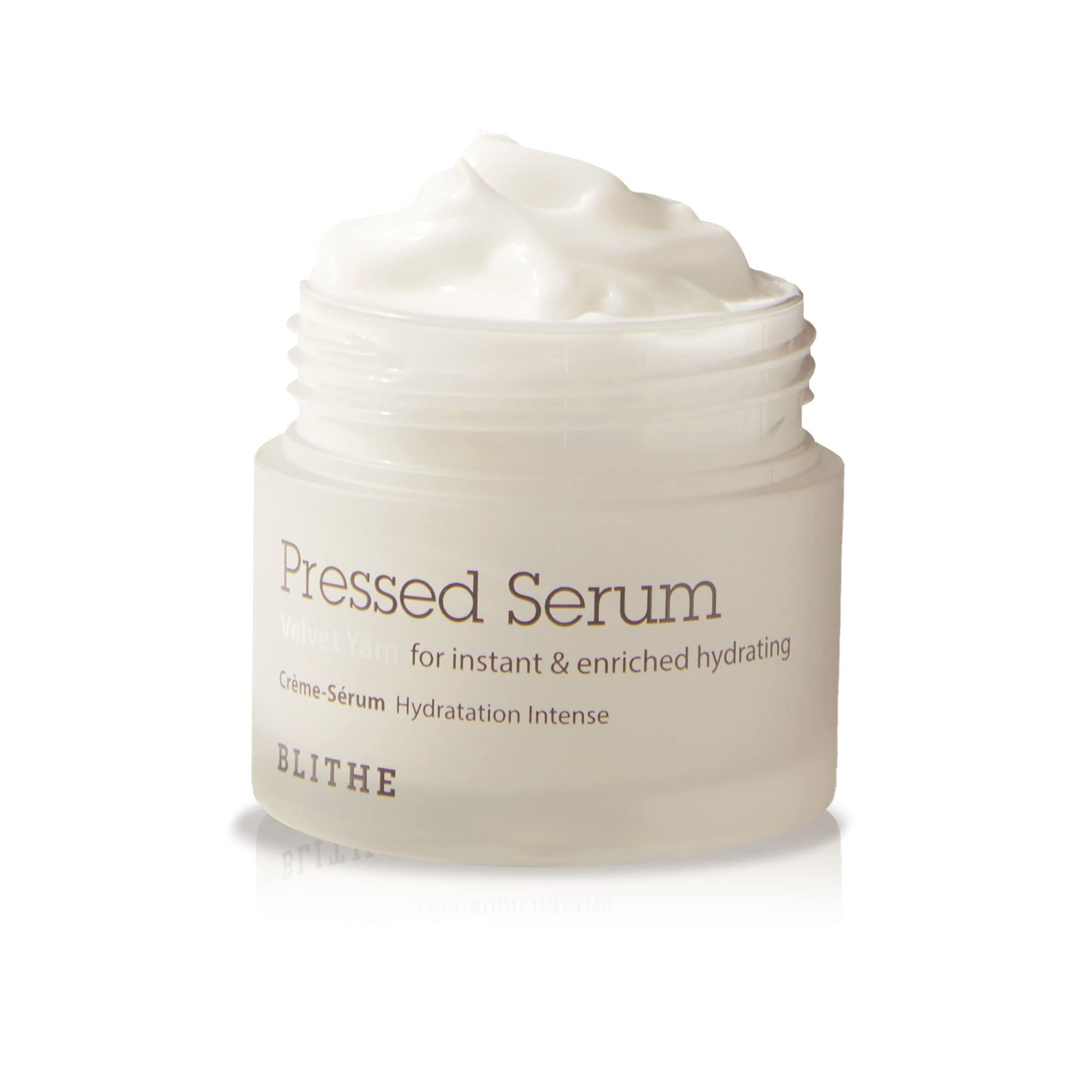 BLITHE Pressed Serum Tundra Chaga With Peptide & Collagen | Korean Moisturizer | Anti Aging Cream & Skin Tightening Cream for Face | Formula for an Instant Face Lift, 1.68 fl oz