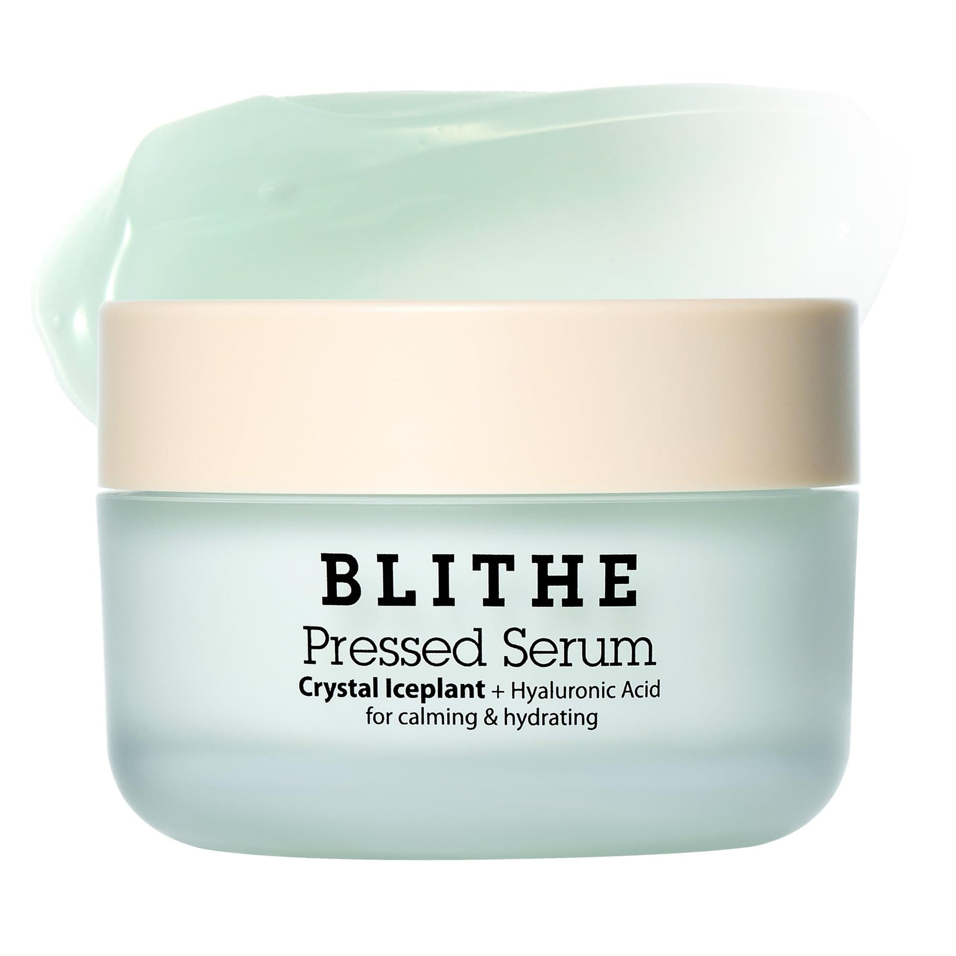 BLITHE Pressed Serum Tundra Chaga With Peptide & Collagen | Korean Moisturizer | Anti Aging Cream & Skin Tightening Cream for Face | Formula for an Instant Face Lift, 1.68 fl oz