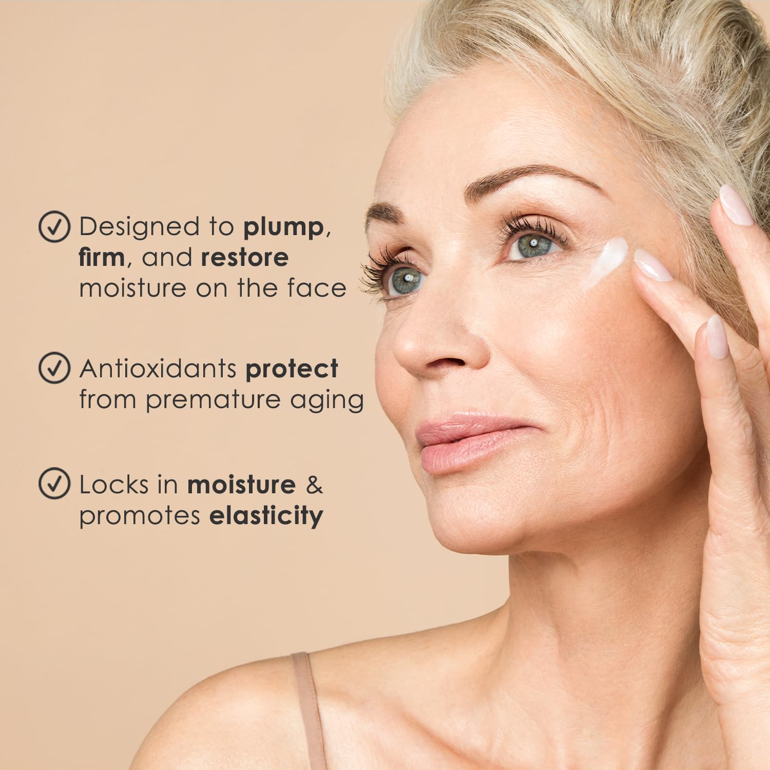 Body Firm Crepe Erase Facial Repair Treatment, Anti Aging Face Moisturizer With Shea Butter, Collagen, Vitamin E, Neck Firming Cream for Wrinkles and Fine Lines, Original Citrus, 1.7 FL Oz